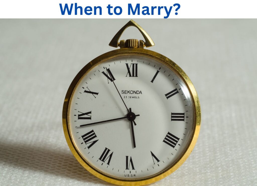 When to Marry whentomarry